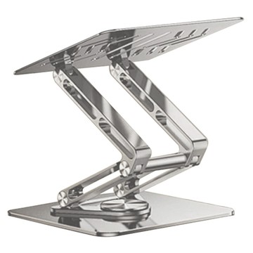 RTAKO 銳塔克 3層360度三維聯動旋轉筆電支架 RS-CP84S  銀色  1個