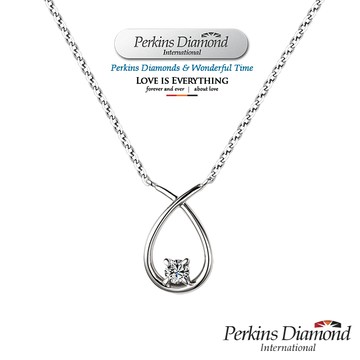 PERKINS 伯金仕 Pisces系列 18K金鑽石項鍊