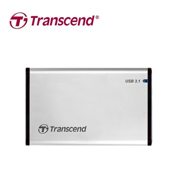 Transcend 創見 StoreJet 25S3 USB 3.1  2.5吋 硬碟外接盒
