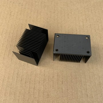 58*37*35.5mm 螺絲對角孔距54mm 拆機四分之一磚 散熱器  散熱片