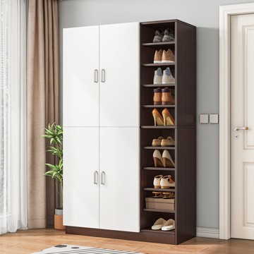 鞋架家用門口收納立式高柜多層大容量簡約現代室內好看防塵鞋柜子