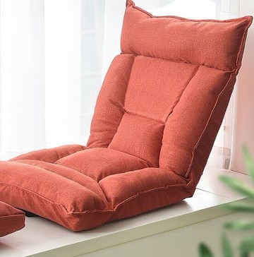 單人椅 沙發榻榻米可折疊單人床上靠背椅地板陽臺飄窗休閒小沙發