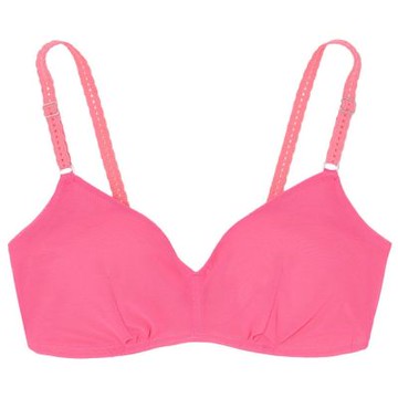 une nana cool-無鋼圈364系列-簡單要素 S-3L罩杯內衣(粉紅)-UB3710RP