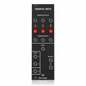 ベリンガー BEHRINGER 962 SEQUENTIAL SWITCH モジュラーシンセサイザー ユーロラック