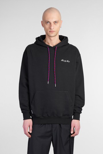Family First Milano Sweatshirt In Black Cotton