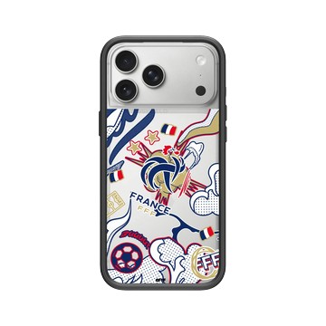 iPhone 17 Pro Max Mod NX -邊框背蓋組合 (相機按鈕) 黑 - FFF - Logo - Comics