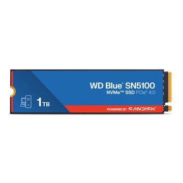 WD威騰 Blue藍標 SN5100 NVMe SSD 1TB固態硬碟 (WDS100T5B0E-00CPE0)