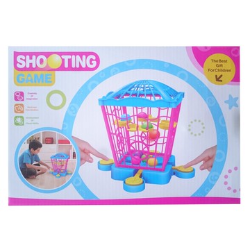 鳥籠4入投籃遊戲 鳥籠彈跳組 親子遊戲 兒童玩具【小胡玩具(電子發票)】