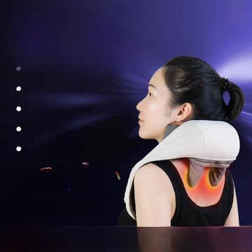 新款斜方肌按摩器 揉捏肩部頸部頸椎按摩披肩頸按摩儀肩頸按摩器