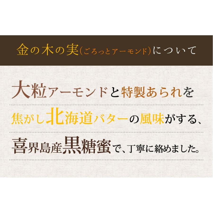 金の木の実（贈答用セット）2種類セット 合計2袋『ミックスナッツ1袋＋アーモンド1袋 』