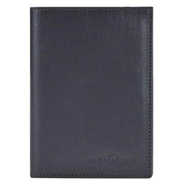 LA BAGAGERIE Louis系列山羊皮名片夾(深灰)