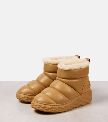 Jimmy Choo Xan leather snow boots