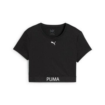 【PUMA官方旗艦】訓練系列Puma Strong短版短袖T恤 女性 52680501