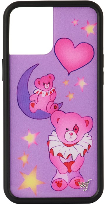 Wildflower Cases 紫色 Harlequin Bear Hug iPhone 12 Pro Max 手机壳