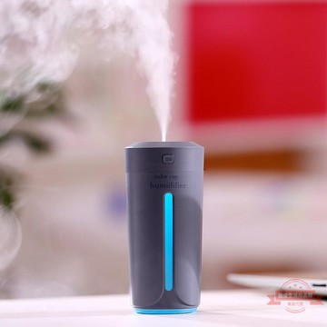 彩光杯夜光加濕器USB霧化器宿舍家用臥室迷你車載桌面七彩燈抖音
