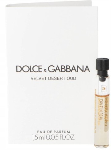 Dolce & Gabbana 絲絨高訂系列-沙漠沉香中性淡香精 1.5ML