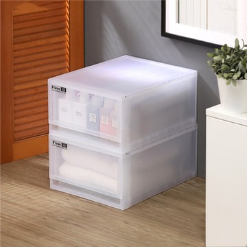 真心良品 KEYWAY 聯府 寬34cm FINE抽屜收納箱21L(買1送1)