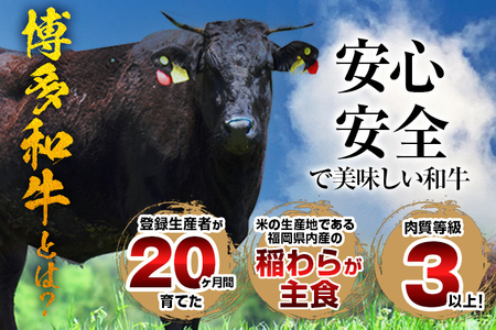 甘辛 博多和牛カルビ（非加熱）博多和牛 カルビ 牛肉 福岡 グルメ お取り寄せ おかず お肉 肉