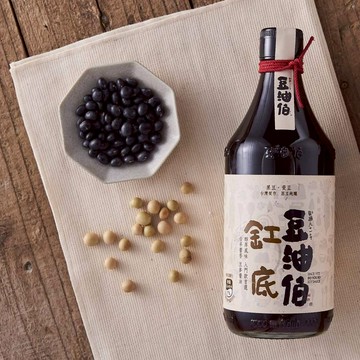 【豆油伯】缸底釀造醬油500ml