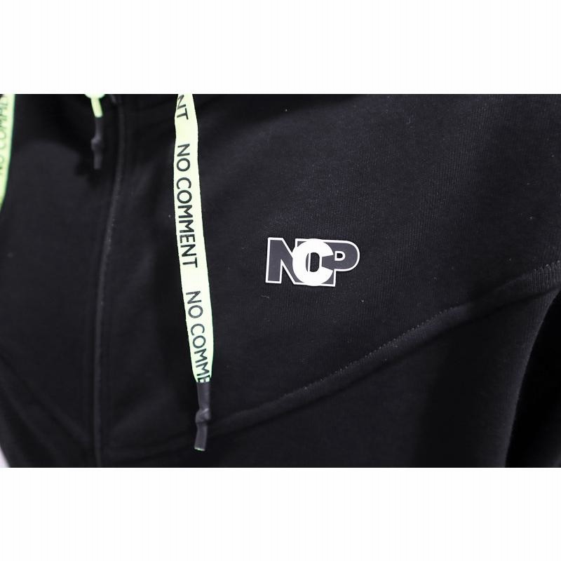 ノーコメントパリ NCP メンズ スウェット上下セット セットアップ no comment paris SPORTS ゴルフ ブラック 2023ss  | LINEブランドカタログ