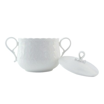 Silky White 絲路骨瓷糖罐 調味罐(450ml)