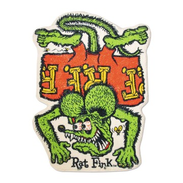 RAT FINK / RATFINK 老鼠芬克 RAF583GR FLOOR MAT 止滑室內墊 / 浴室地墊 / 腳踏墊 (GR 綠色)