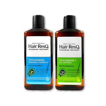 Petal Fresh (2瓶超值組)美國沛特斯-Hair ResQ救髮B咖啡因洗髮精355ml/瓶(強健豐盈滋潤修護髮根植萃清潔凝露)