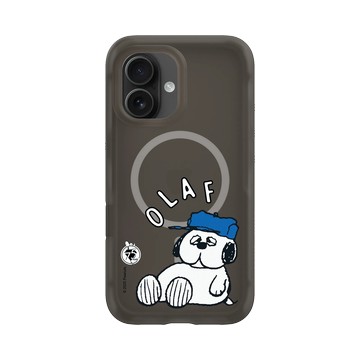 iPhone 16 AirX 本質黑 - 史努比 Snoopy 75th Anniversary - 75週年-歐拉夫休息中