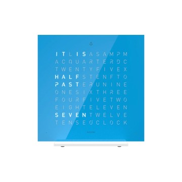 【預購】EARTH 13.5x13.5 BLUE CANDY 桌上時鐘 - PURE系列 英文