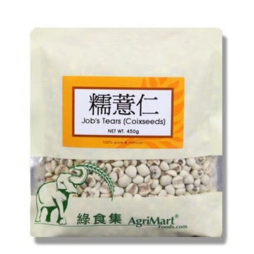 綠食集 糯薏仁 450g