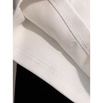 WASSUP運動個性五分褲褲子男女款夏季街頭休閑白色潮流感純色短褲