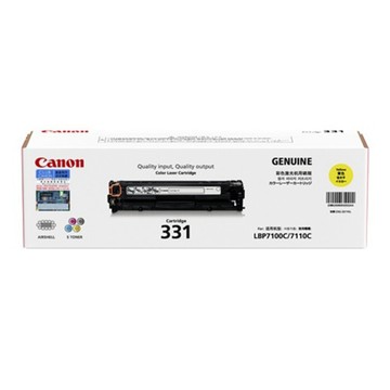 Canon CRG-331Y 原廠黃色碳粉匣