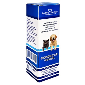 GBPH 好寶貝 草本植萃蟲蟲剋星耳道滴劑 犬貓通用  15ml  1瓶