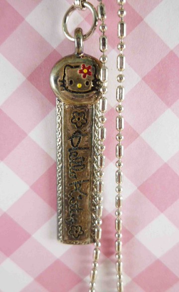 【震撼精品百貨】Hello Kitty 凱蒂貓 KITTY手機提帶-長銀牌 震撼日式精品百貨