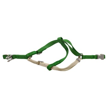 tails&me 尾巴與我 新經典犬快套胸背帶 XS 快速穿戴 柔軟厚層尼龍 強韌安全車縫 獨家配件扣  翠綠色  1條