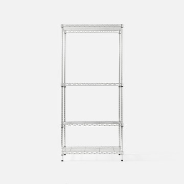 特力屋鍍鉻四層架寬75*深46*高160公分