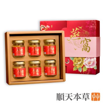 【順天本草】冰糖燕窩禮盒 6入/盒 (75毫升/入)