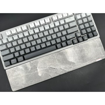 凡爾賽灰 大斜面 - 80%  鍵盤手托 - 天然石材 大理石 機械鍵盤 filco leopold 可參考 B2-19