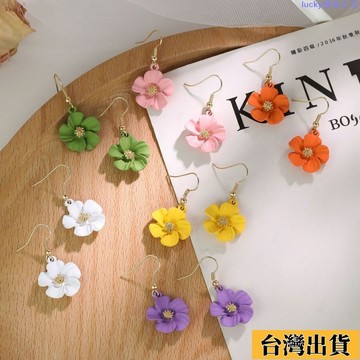 🌷新店優惠🌷2025年新款 潮夏季小雛菊耳釘女 純銀針清新花朵耳環 甜美少女心耳飾 耳環 甜美 簡約 可愛 質感