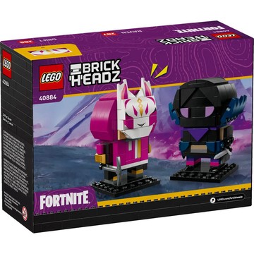 610【台中翔智積木】LEGO 樂高 BrickHeadz系列 Fortnite 40884 Drift 和 Raven
