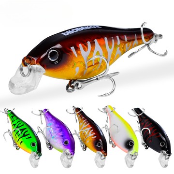 【TTFF】浮水路亞餌搖滾小胖8cm 11.5G塑膠仿生餌工廠直供搖滾小胖子硬餌漁具現貨批發