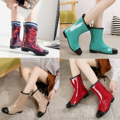 レインブーツ レディース 梅雨対策 ショートブーツ レインシューズ 女性 スニーカー 雨靴 滑りにくい ミドル靴 防水ブーツ可愛いおしゃれ 230 250mm 通販 Lineポイント最大get Lineショッピング