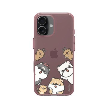 iPhone 17 Clear (相機按鈕) 晶醺玫 - 嗨小強 Hi John - 小強總動員