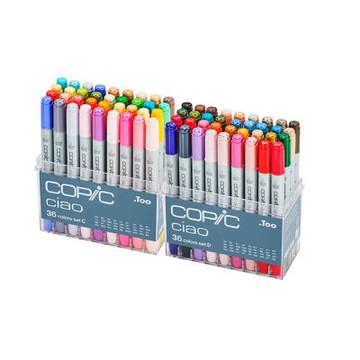 【COPIC】Ciao 第三代 麥克筆 72 Color Set B 72色 B色系 盒裝 /盒 72B 日本原裝進口