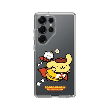 Galaxy S25 Ultra Clear 透明 - 三麗鷗-布丁狗30週年 PomPomPurin (30th Anniversary) - 布丁狗超人