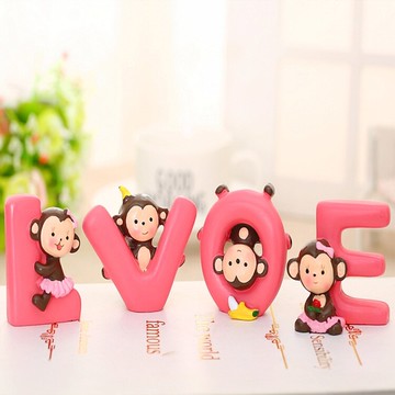 家居擺件禮品創意LOVE客廳擺件家居家裝擺飾品創意擺設現代工藝品