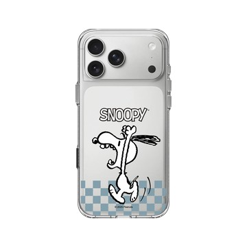 iPhone 17 Pro Max Clear Case（相機按鈕） 透明 - 史努比 Snoopy - 吶喊