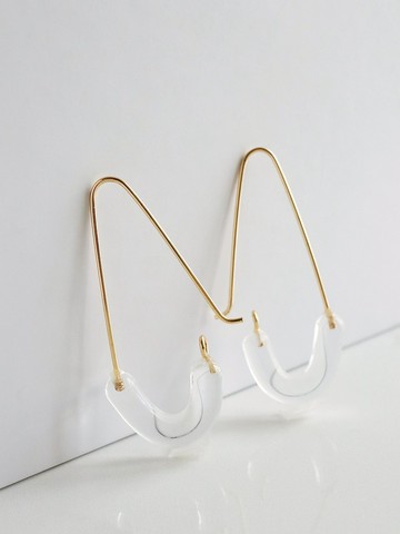 LUNA - 燈工 手工燒製玻璃 耳環