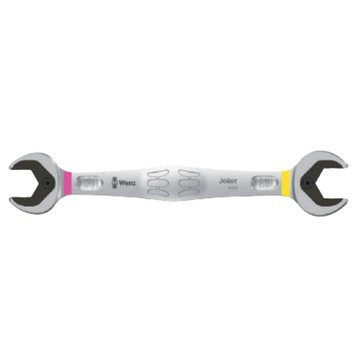 Wera 彩色雙開扳手 6002 20mm + 22mm 粉紅色 + 淺黃色  1支