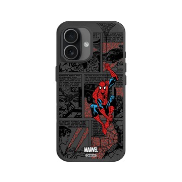 iPhone 17 SolidX 黑 - 迪士尼-漫威 Marvel - 蜘蛛人-漫畫風格